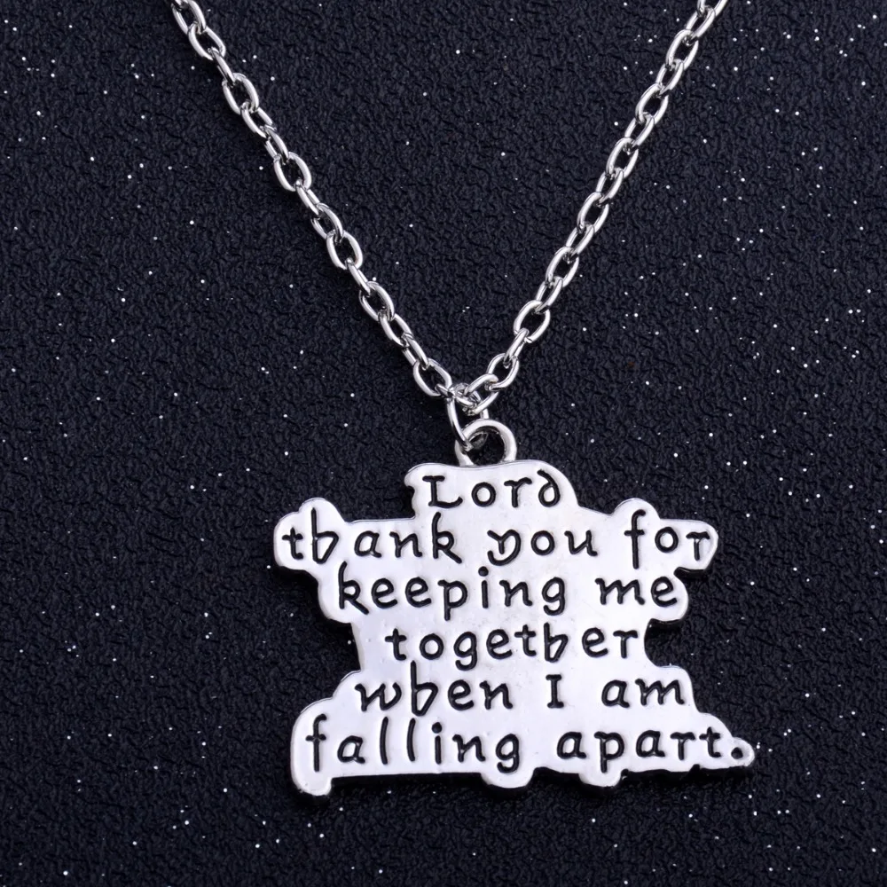 Господа спасибо для поддержания мне вместе когда я разваливается кулон Цепочки и