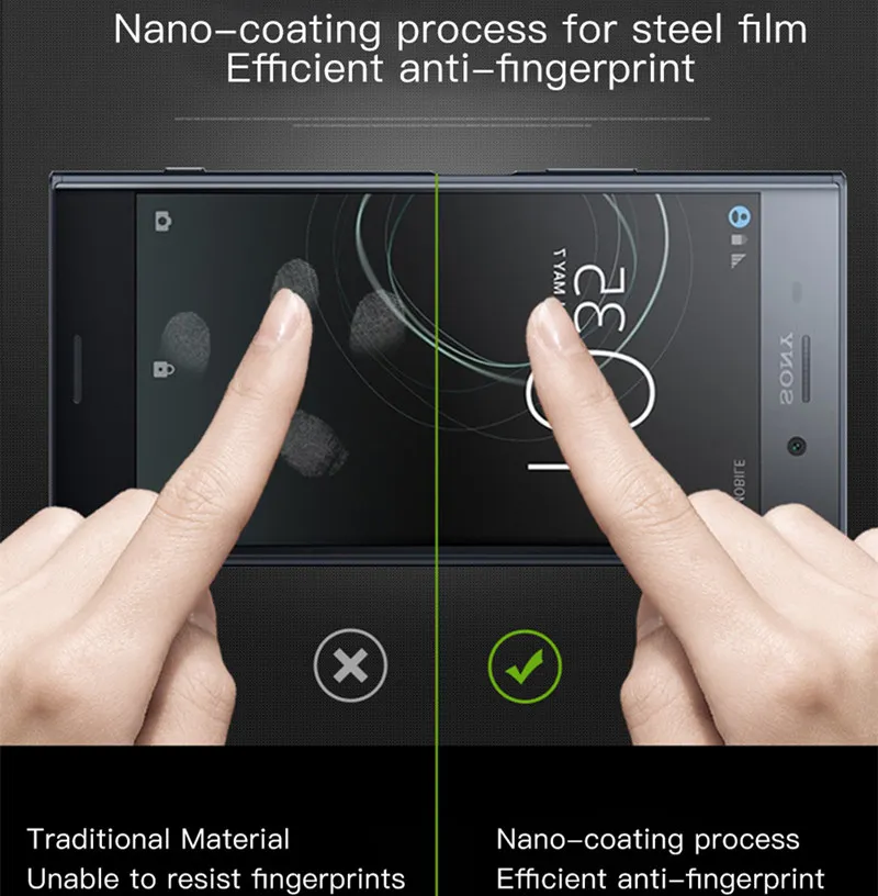9D изогнутое полное покрытие закаленное стекло для Sony X XA XA2 Uitre XZ XZ2 Compact 9H защита