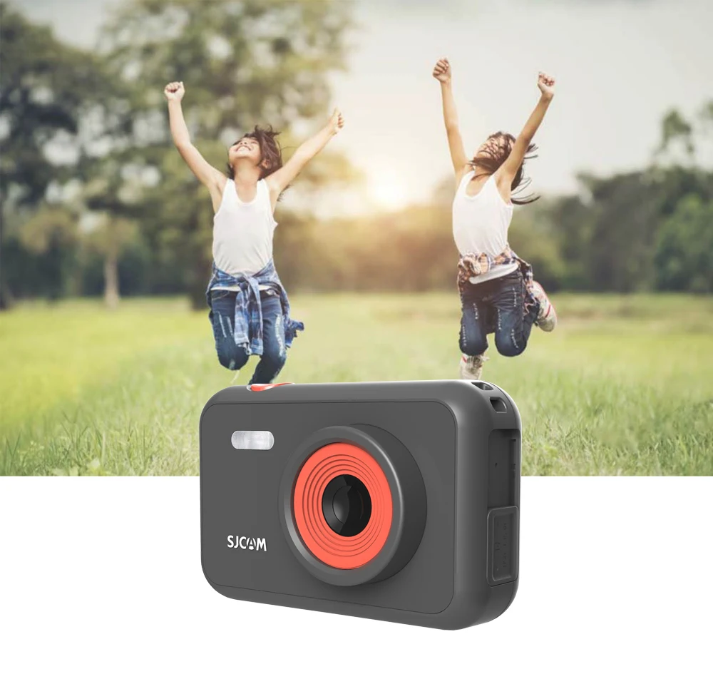SJCAM FunCam детская камера " lcd 1080P игрушка для малышей обучающая цифровая фотокамера детская камера подарок на день рождения