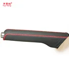 Чехлы для автомобиля Yuji-Hong, чехол для Volkswagen VW Golf 6 Jetta Sagitar 2011, черные чехлы из натуральной кожи для автомобильных ручных тормозов