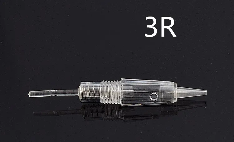 3RL 30PCS Корейская Charmant Перманентный макияж микро пигментация премиум-машина с электрической мощностью для бровей губ Lipliner татуировки - Цвет: 3RL 30PCS