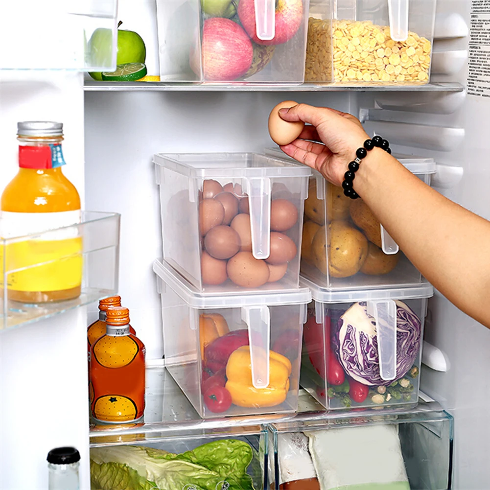 Portable Fridge Sealed Food Fruits Storage Box Organizer Container | Дом и сад