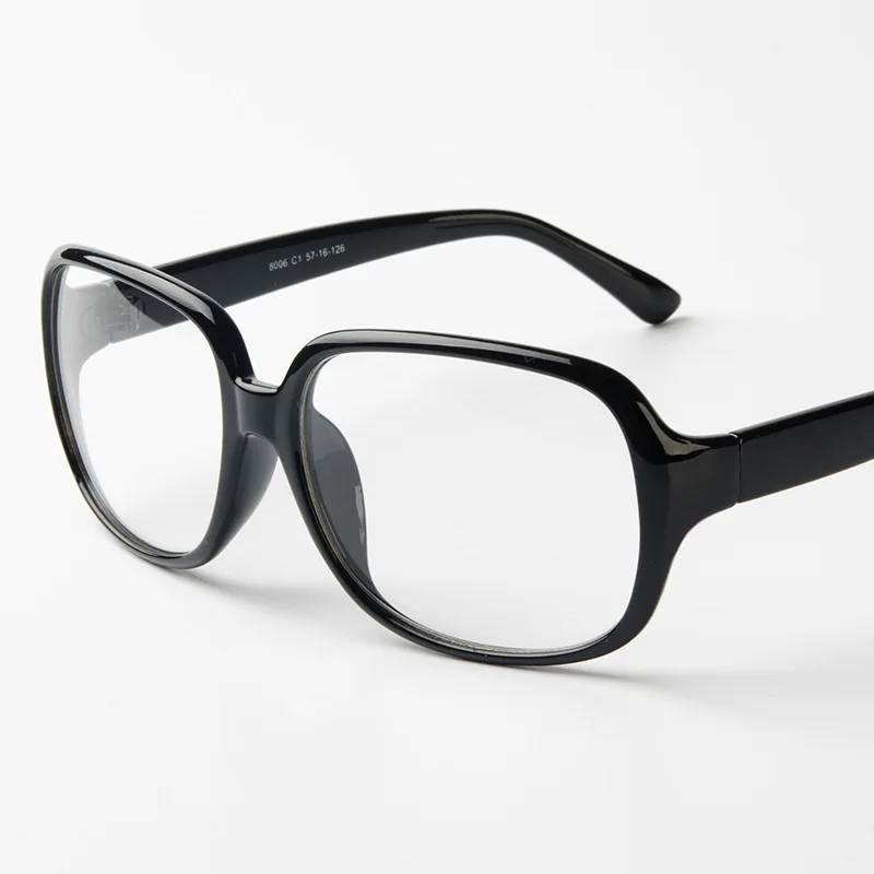 Oversized Googles Glasses Frame Unisex Classic Spectacles Leopard Young Female Myopia Optical Eyeglasses Oculos De Grau | Аксессуары для