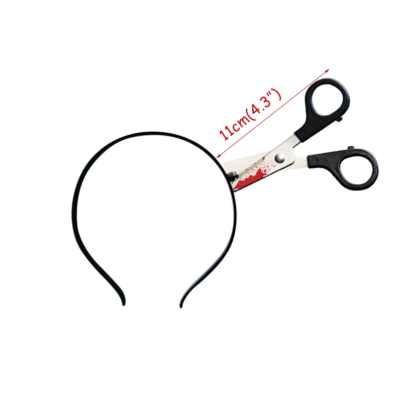 1pcs Horror Bloody Knife Headband Halloween Cosplay Prank Hairband Halloween Party Decoration Costume Fancy Dress Party Props