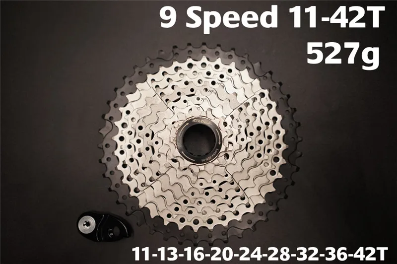 Zracing 104BCD 32 T/34 T/36 T/38 T цепь+ 9 S Freewheel 40T 42T группа набор, 9 скоростей большие кассеты комплект для Eagle SRAM