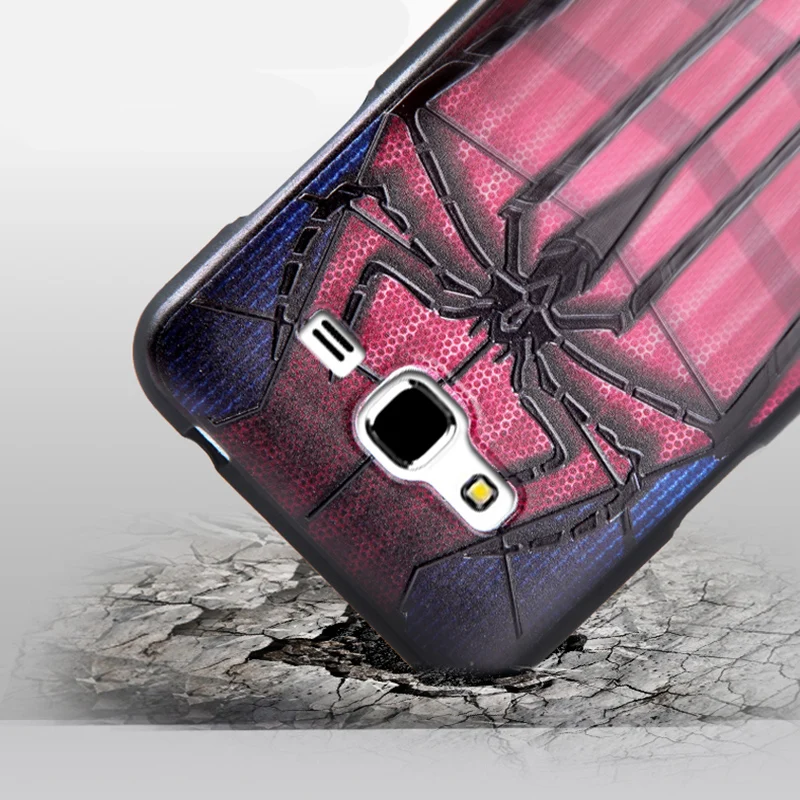 Для Samsung Galaxy J3 2016 J320 Case 5.0 дюймов 3D Рельефа Живопись Мягкая Силиконовая Задняя