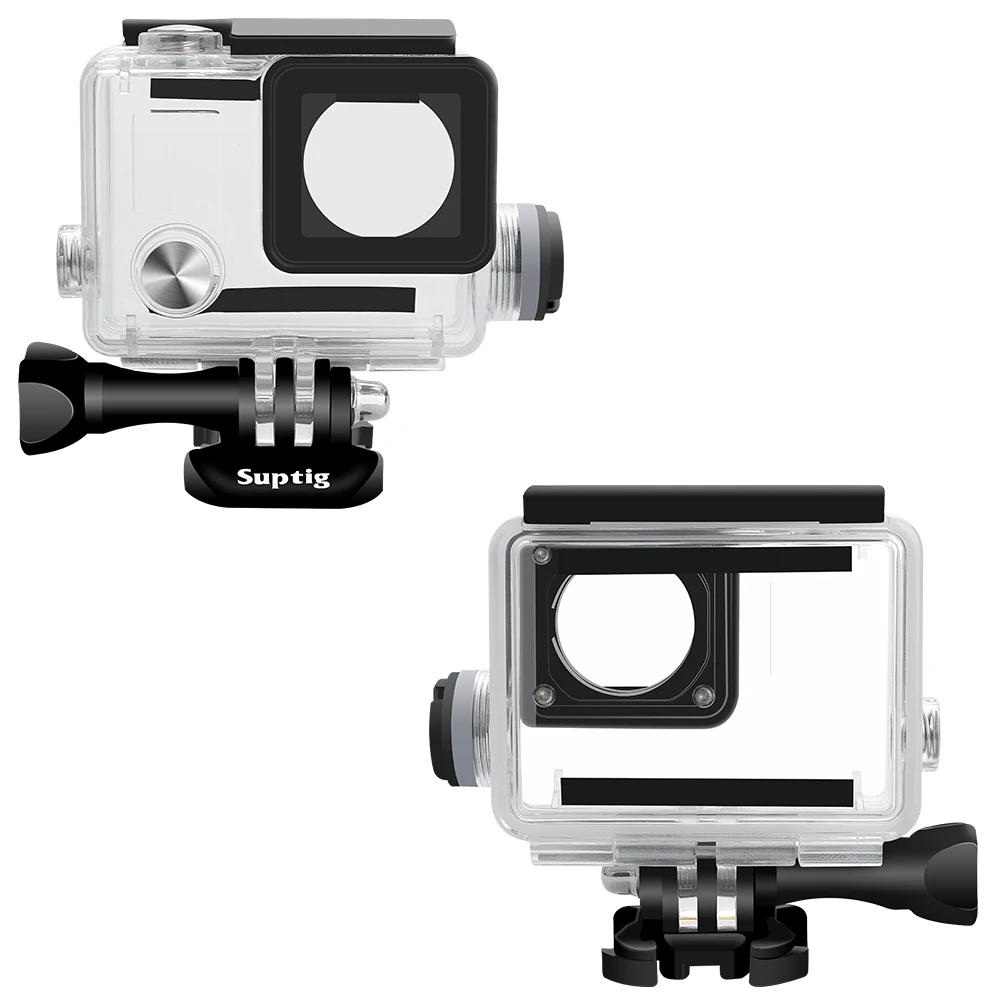 Для GoPro корпус перезаряжаемый водонепроницаемый для Hero 4 3 + Внешняя Спортивная