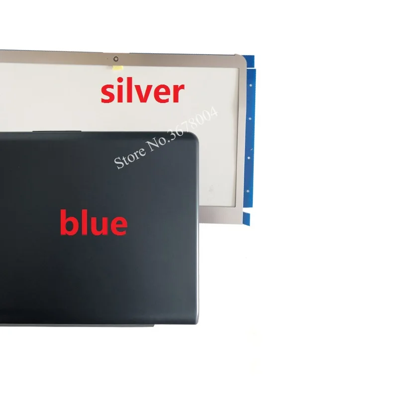 Для samsung NP530U3C 530U3C 530U3B 532U3C 535U3C ЖК-задняя крышка/ЖК-рамка крышка/ЖК-петли/шарниры для крышки с ЖК-экраном - Цвет: blue A silver B