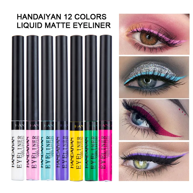 HANDAIYAN Liquid Color Liner Matte Makeup Tint Easy To Use Waterproof Eye Shadow&ampLiner Soft Water Cosmetic Tool JLRS 2018 | Красота и - Фото №1