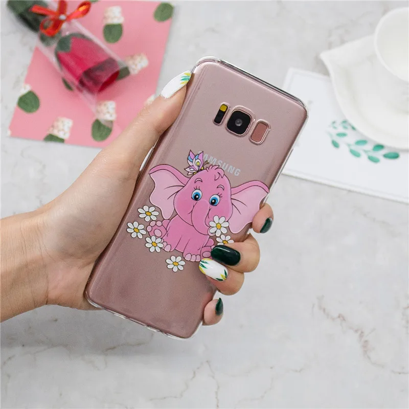 Чехол для samsung Galaxy S8 S9 плюс Мягкий ТПУ силиконовый чехол S9Plus S8Plus S 8 9 телефонные
