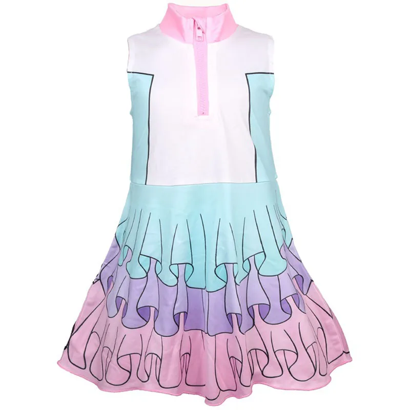 Cute Girls Party Dresses Summer Teen Sleeveless Dress Clothes Cartoon Costume Vestidos For Baby Girl Kids Children's Clothing | Детская