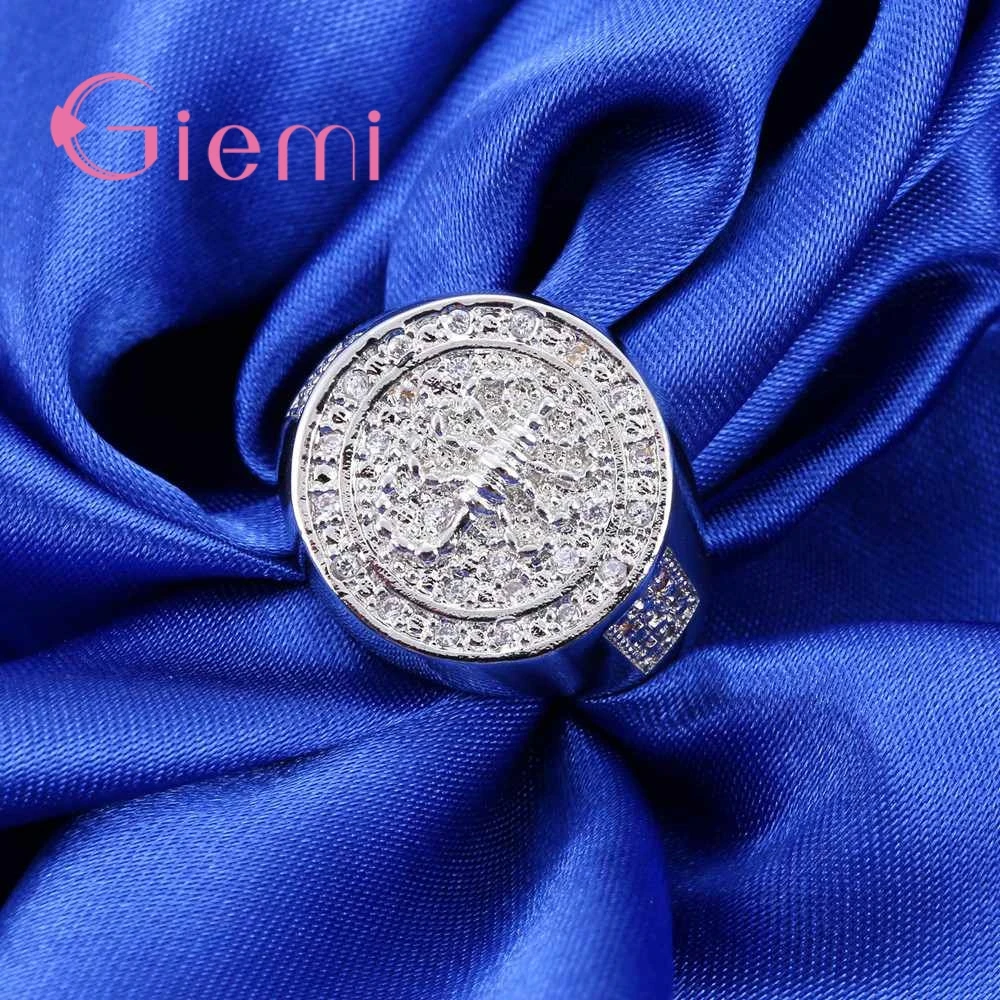 New Fashion 925 Sterling Silver Exquisite Round Love Friendship Ring Women Men Simple Cute Animal Jewellery Lady | Украшения и