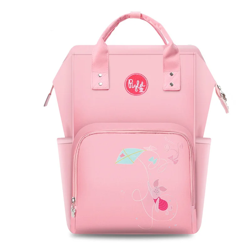 Mummy bag C Рюкзак disney для малышей, сумки для ухода за подгузниками, грелка для бутылочек, рюкзак для мам с рисунком Минни Микки Маус, женские сумки для беременных - Цвет: Mummy bag C