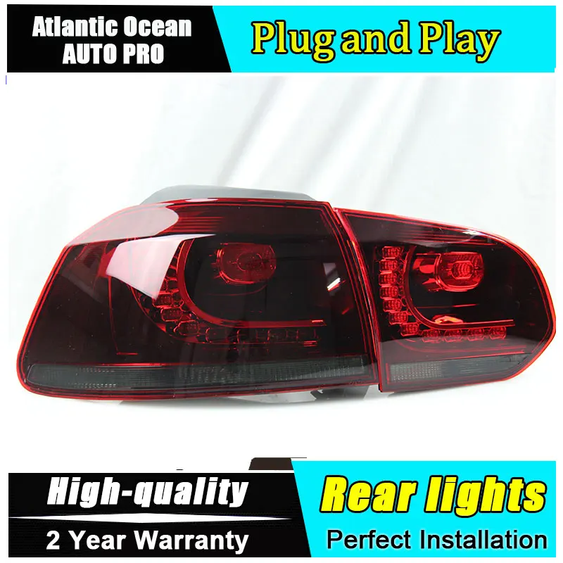 Автомобильный Стайлинг для VW Golf 6 LED светильник s 2009 2013 игры в гольф MK6 R