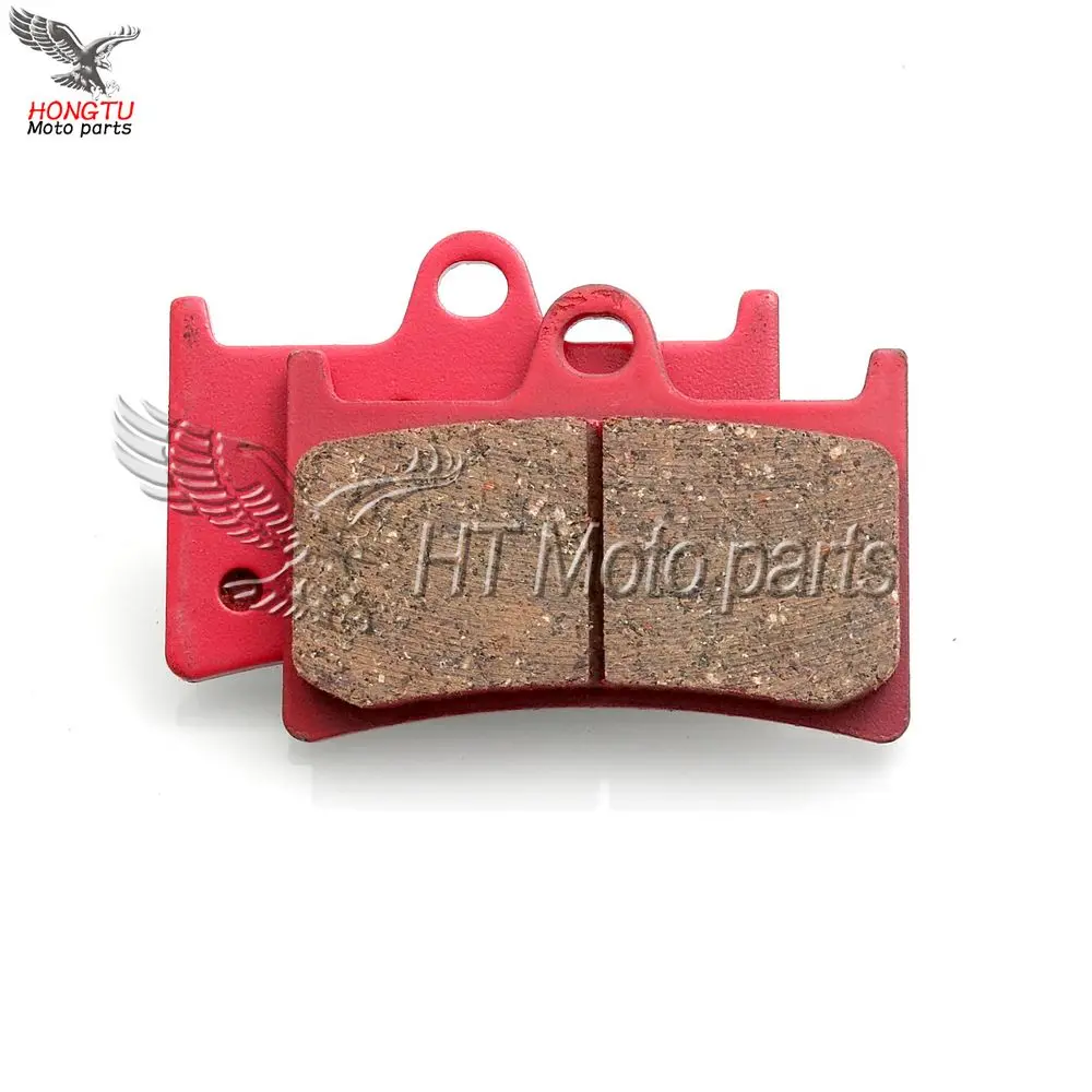 Front 1 pair Мотоцикл керамика передние/задние тормозные колодки для Yamaha FZ6 YZF 600 R6 03-16 R1 04-06 R6S 06-09 MT-07 MT-09 FZS 1000 FZ1 фазер - Цвет: Front 1 pair
