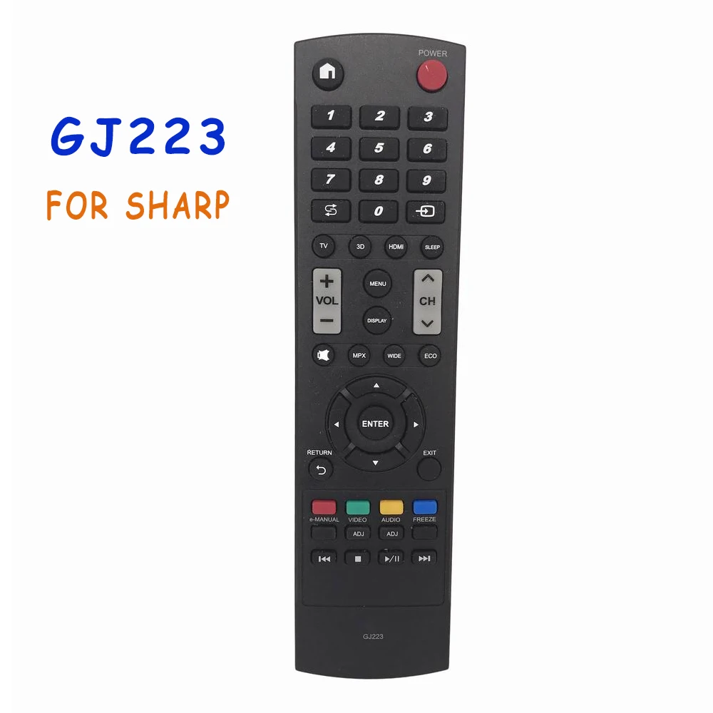 Новый оригинальный пульт дистанционного Управление GJ223 для SHARP ЖК-дисплей