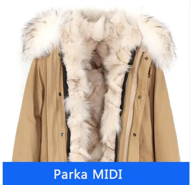 C26 Snowimage Женская Роскошная настоящая опушка из лисьего меха черная парка средней длины большое пальто с капюшоном из меха енота верхняя одежда зимняя куртка - Цвет: C26