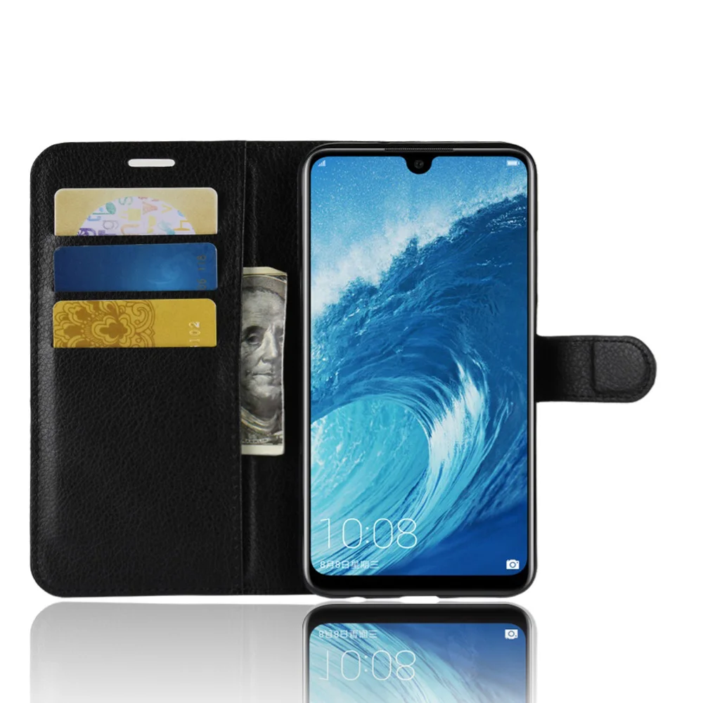Для Huawei Honor 8x max чехол Флип кожаный для телефона высококачественный кошелек