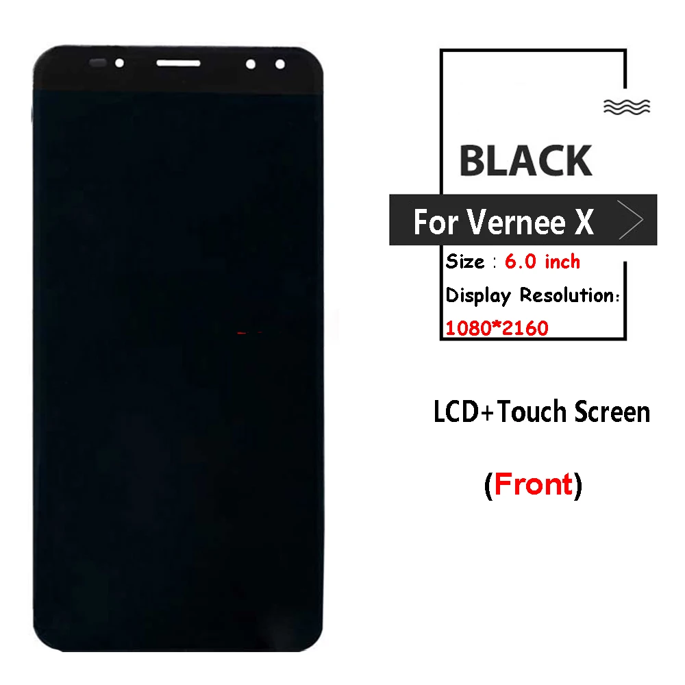 Протестирован для Vernee X ЖК-дисплей+ сенсорный экран в сборе дигитайзер Замена для lcd для Vernee X1 дисплей