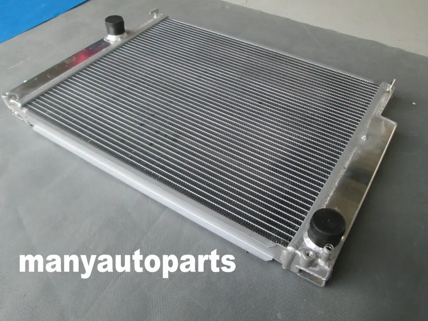 Новый 42 мм 2 ряда для BMW E36 M3 Z3 323 IC/IS 325I/IC/IS 328I/IC/IS алюминиевый радиатор 93 94 95 96 97 98