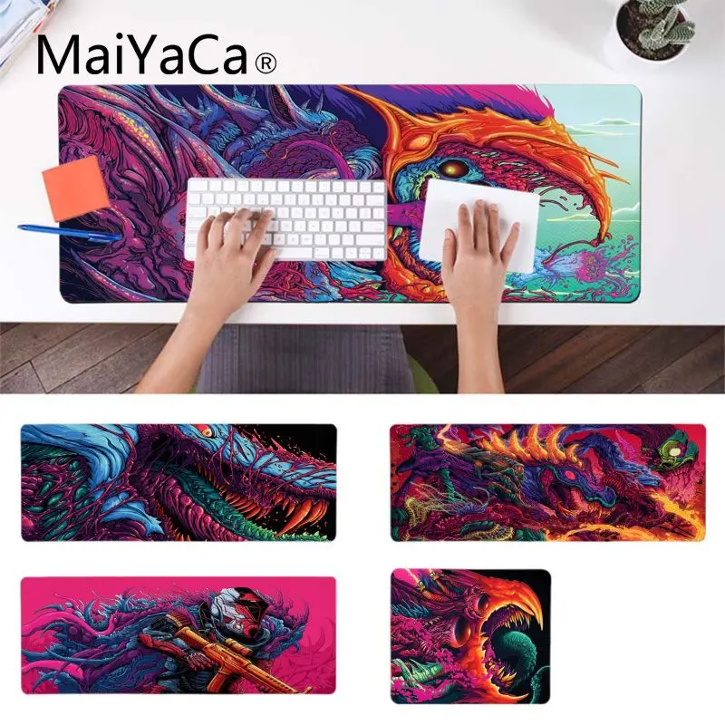 Игровой коврик для мыши MaiYaCa классный новый hyper beast игровые коврики прочный