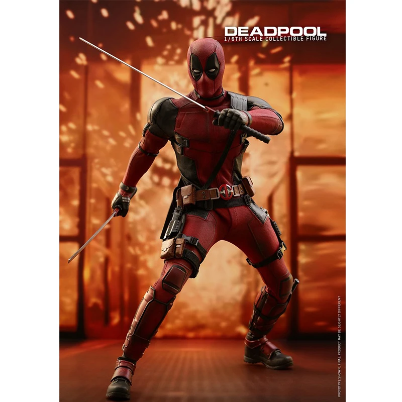 30 см 1/6 Супер герои Marvel X-men Дэдпул 2 фигурка Сидящая Модель осанки Аниме ПВХ Коллекция игрушек модель