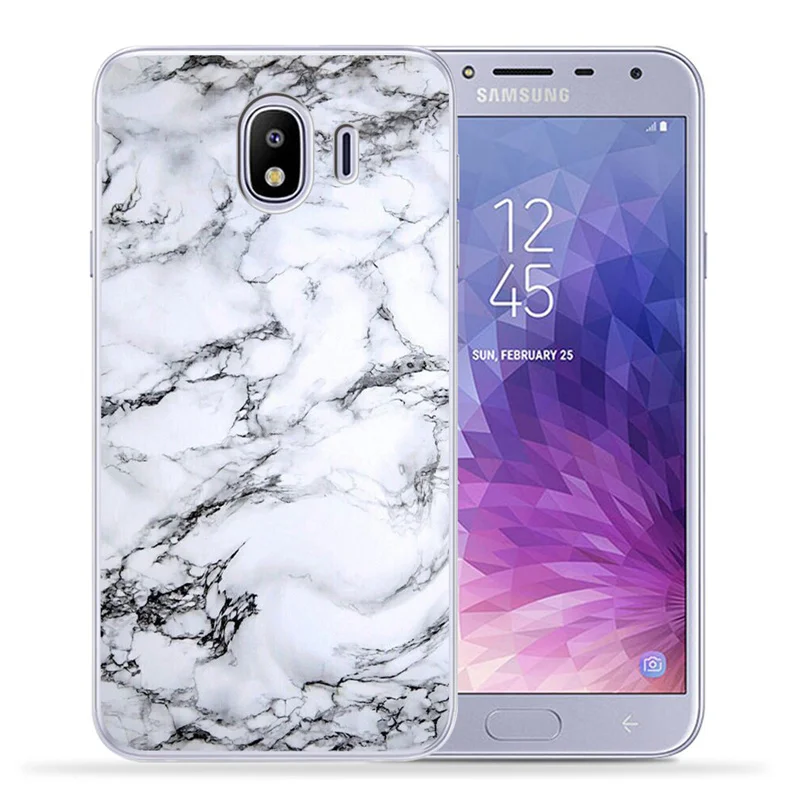 Роскошный чехол с мраморными буквами для samsung Galaxy J3, J4, J5, J6, J7, J8 Plus,,,, J2 Prime, чехол для телефона, чехол, Etui capinha funda
