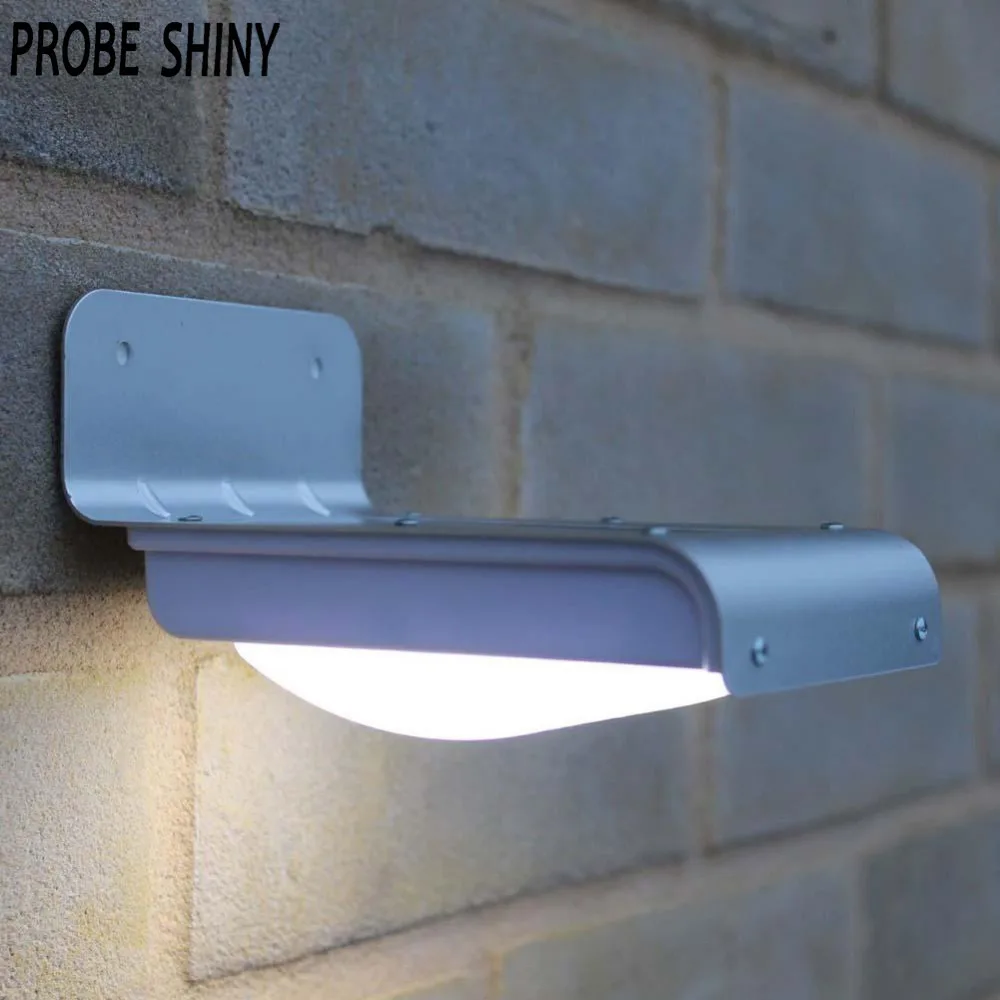 Новое поколение 16 Светодиодный энергия солнечной батареи ПИР Инфракрасный