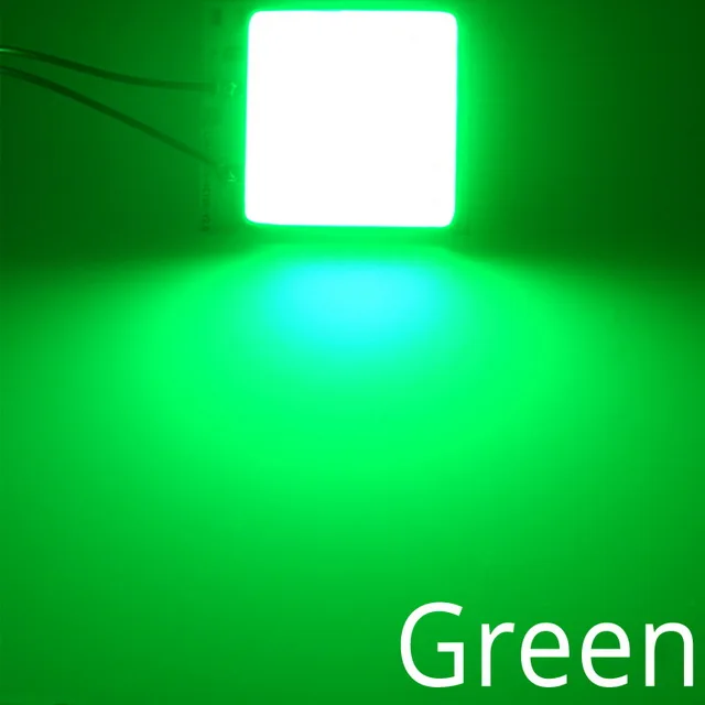 Green Белый синий красный T10 C5W Cob 48SMD чип лампа для чтения автомобильная светодиодная лампа для парковки авто интерьерная панель светильник гирлянда номерные знаки - Испускаемый цвет: Green