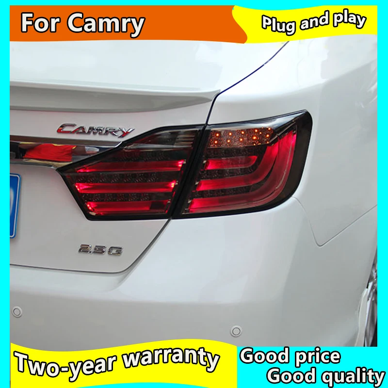 4pic автомобильный стильный светодиодный задний светильник для Toyota Camry 2012 2013 2014