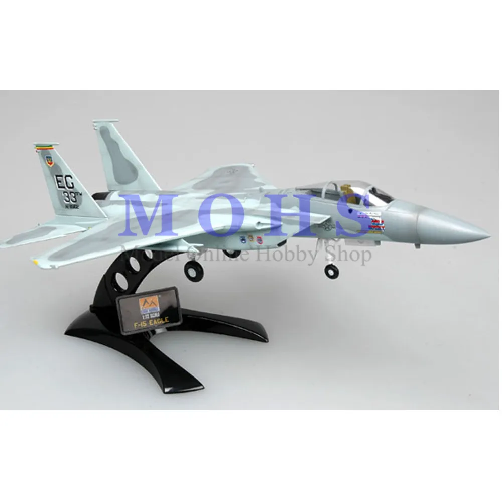 Easy Model 37120 1/72 собираемая Модель весы Готовая модель самолет самолета F15 F-15C 85-0102/EG, 58 кронен-пробок/33 TFW 1991