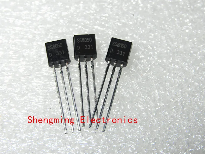 ТРАНЗИСТОР SS8050D SS8050 TO-92 NPN 100 шт. | Электронные компоненты и принадлежности