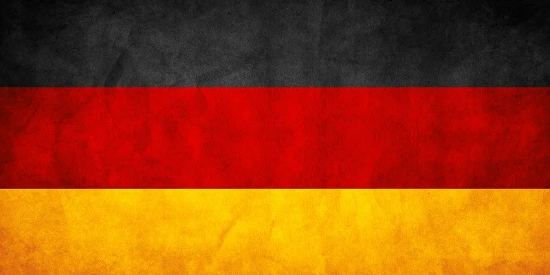 Банное полотенце с немецким флагом винтажное пляжное из мягкой микрофибры