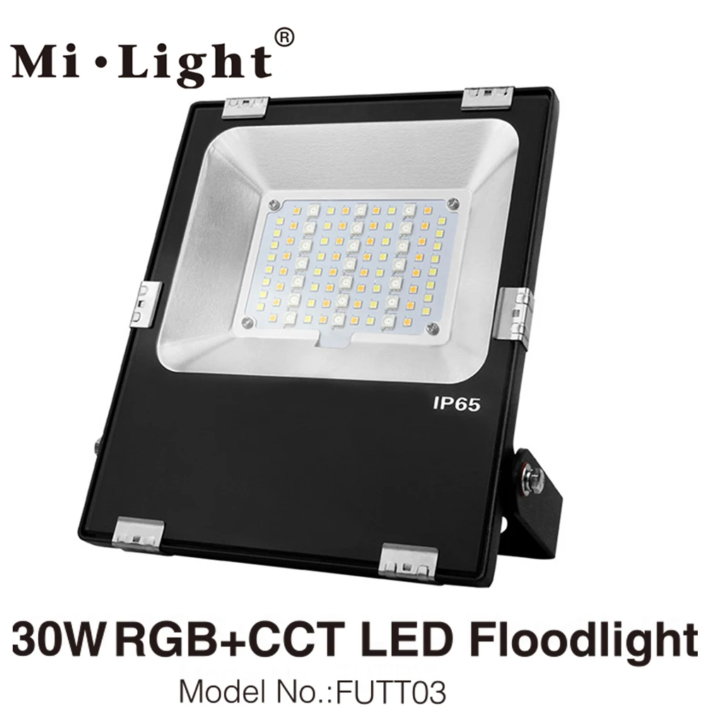 Светодиодный прожектор FUTT03 30 Вт RGB + CCT водонепроницаемый наружный IP65 2 4 ГГц с