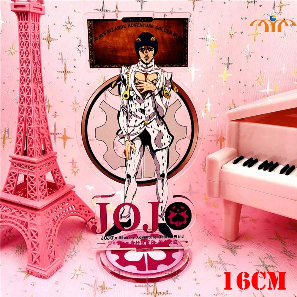 Giancomics JOJO невероятное приключение акриловые символы фигурки Золотой ветер Giorno