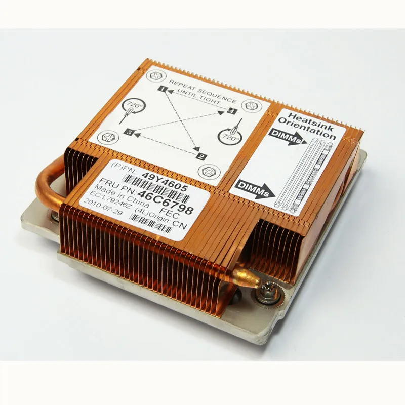Радиатор для серверного процессора spr X3250 M3 радиатор 46C6798 49Y4605 сервера X3200M3 X3250M3 |