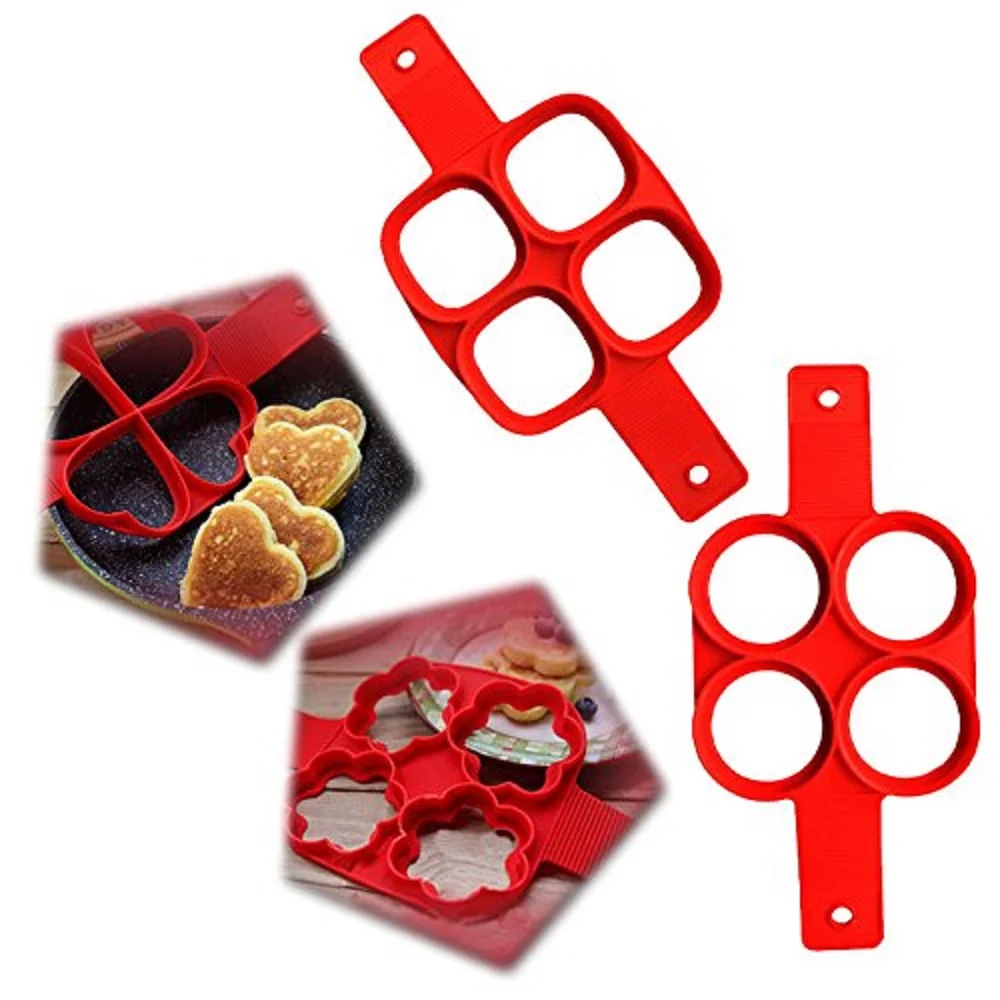 Anpro инструменты для приготовления блинов и яиц форма силиконовая оладьев