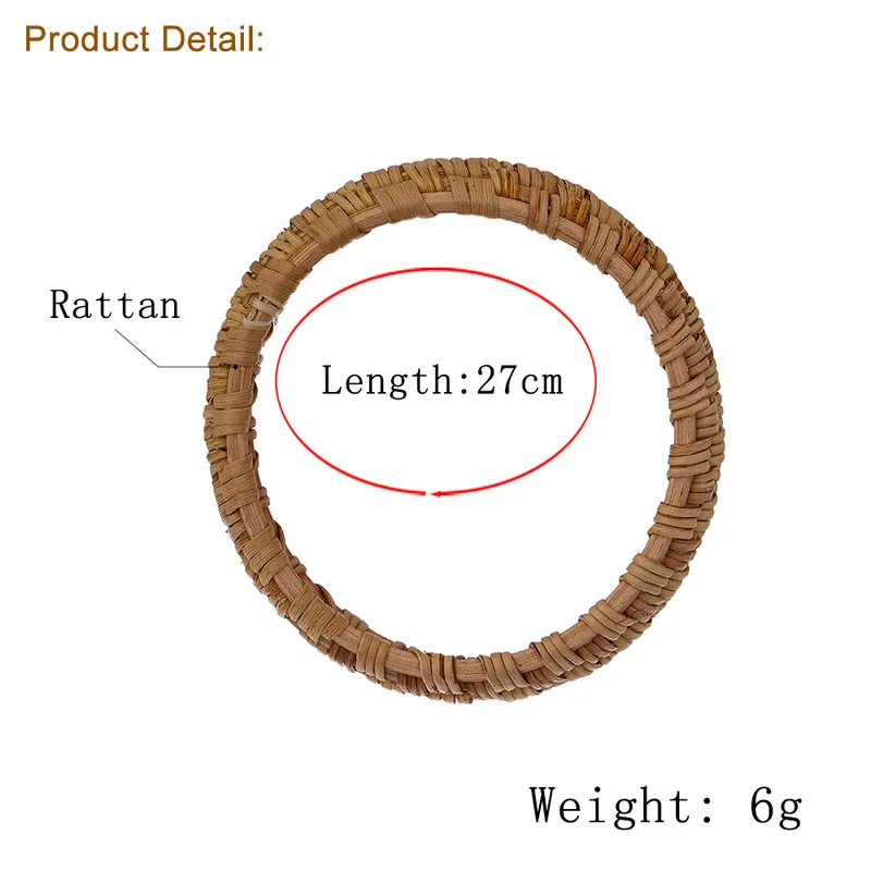 GZBEIYANG New handmade Vietnamese bamboo and rattan green bracelets jewelry personality ethnic women's bangle gifts | Украшения и
