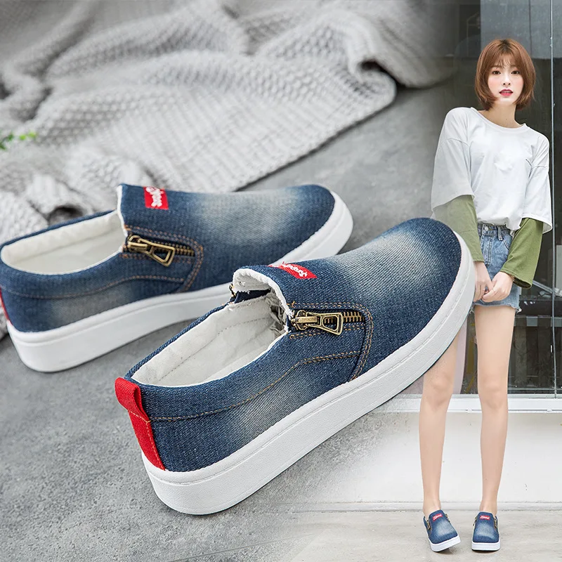 Повседневная женская обувь модная парусиновая Zapatos De Mujer корейский стиль