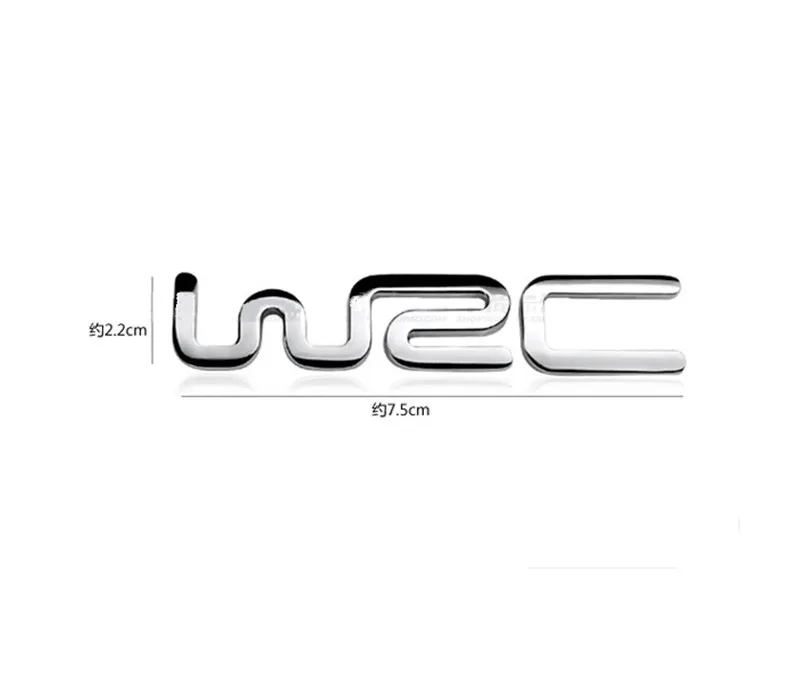 1 шт. наклейка WRC эмблема лучшая из металла с гальваническим покрытием значок для