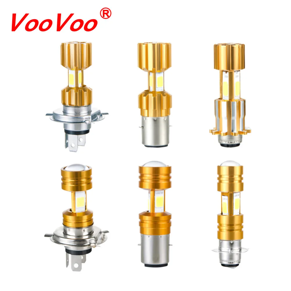 Светодиодсветильник лампа для мотоцикла VooVoo COB 3400 лм H4 P15D BA20D| |