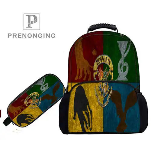 Backpacks На заказ 17 дюймов harry_potter рюкзаки ручки сумки 3D печать школьные женские мужские дорожные сумки для мальчиков и девочек Сумка для книг и компьютеров#1031-4-50 - Цвет: Backpacks