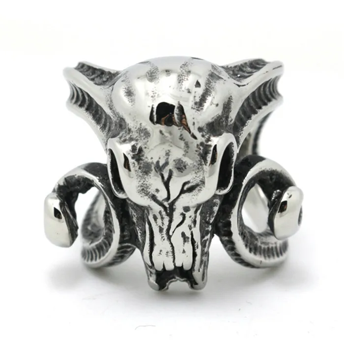 1pc Factory Price Punk Style Cool New Ainmal Head Fashion Ring 316L Stainless Steel Biker | Украшения и аксессуары