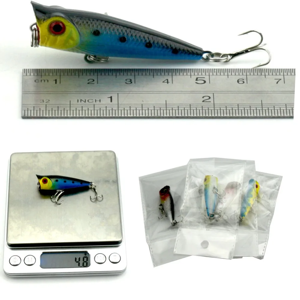 5 шт. рыболовная приманка 4 8 г 0 169 унции см|fishing tackle|lure hardfishing lure |