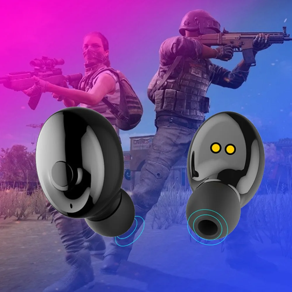 TWS Bluetooth наушники беспроводные наушники IPX5 водонепроницаемые беспроводные bluetooth-гарнитура с микрофоном Стерео спортивные наушники для телефона