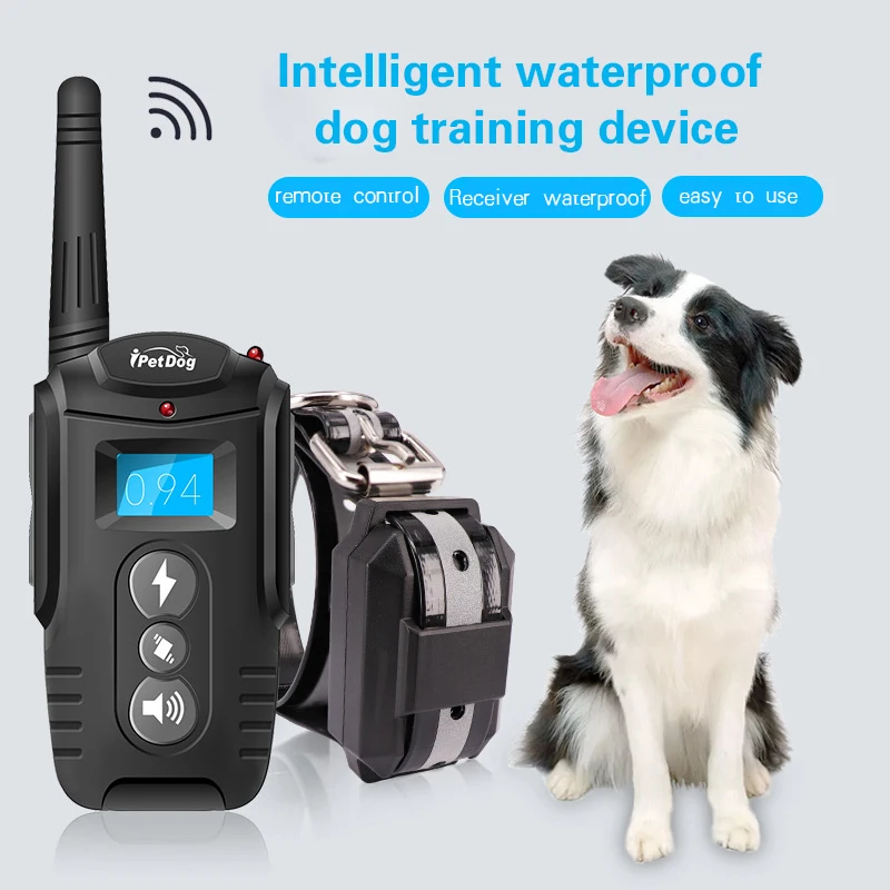 Новая Anti Barking Воротник 300 M дистанционного Управление собака тренажер