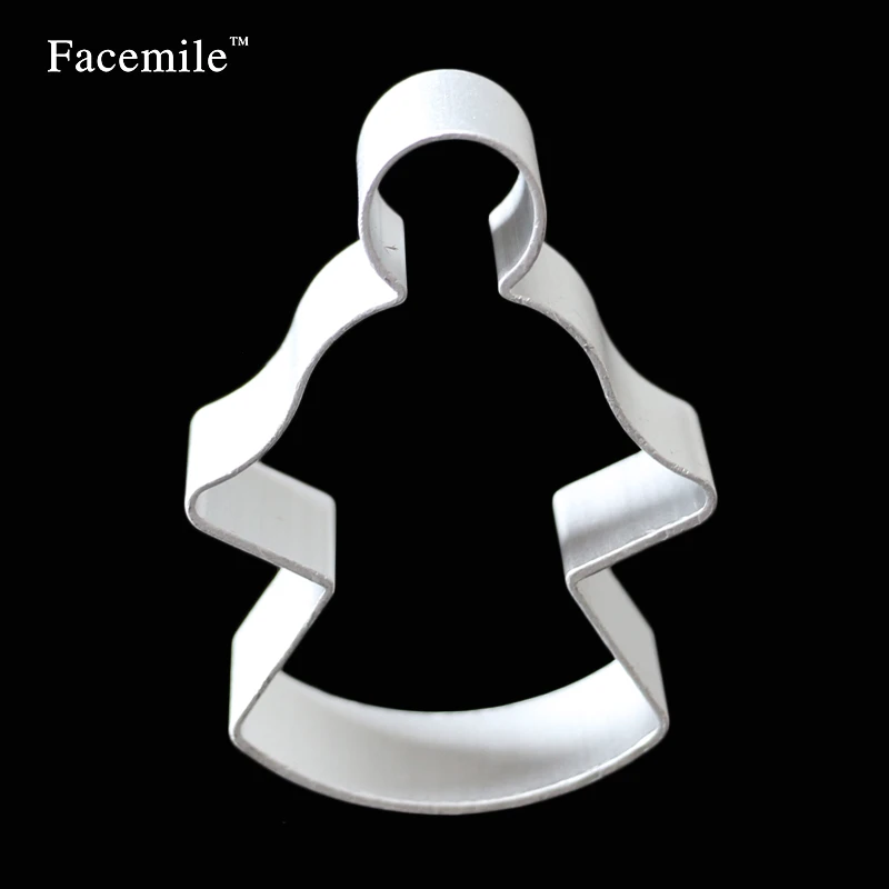 Лучшие рождественские Инструменты для выпечки имбирный хлеб из алюминиевого