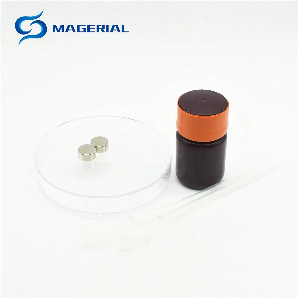 30ml Игрушка Ferrofluid для взрослых и детей, декомпрессия, антистресс, магнитная жидкость, выпуск Непоседа, подарок, настольная игра, забавный, Science Motion - Цвет: 30ml