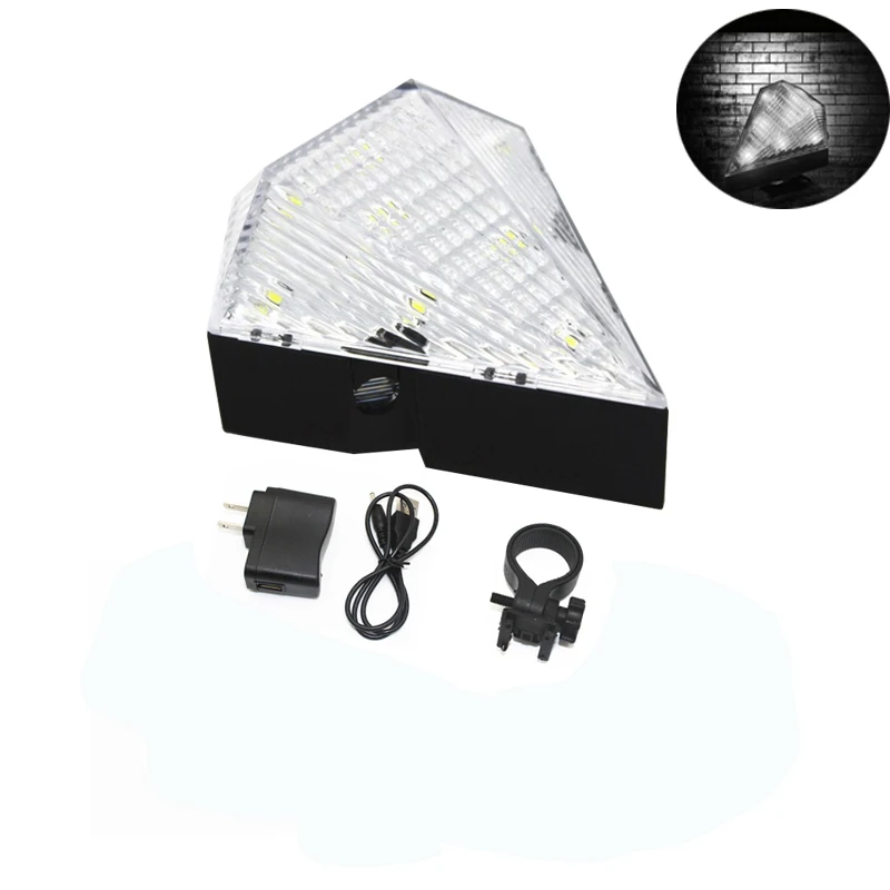 8 светодиодный 2 лазерный задний фонарь для велосипеда с возможностью светильник