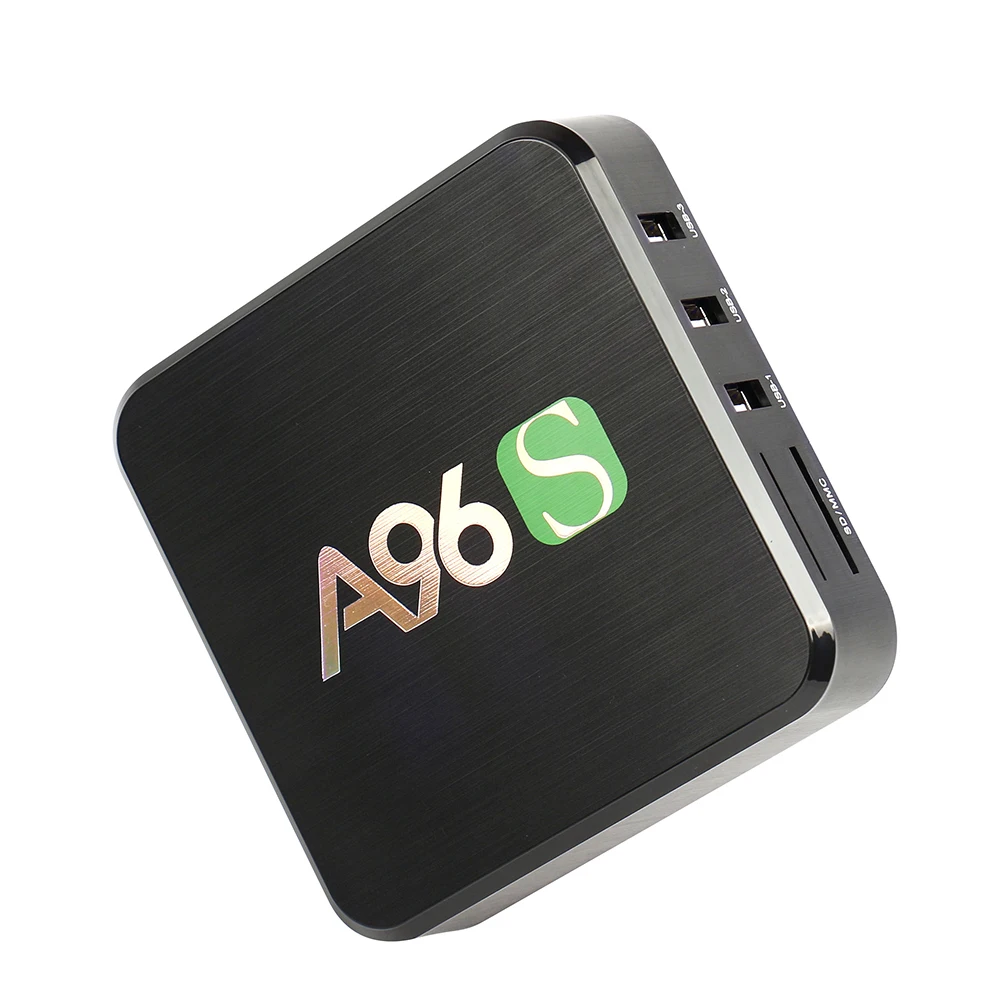 Новинка 2017 года a96s Android Умные телевизоры Box Amlogic s905x 4 ядра 6.0 2 ГБ/8 ГБ HDMI 2.0 WI FI К 16.1